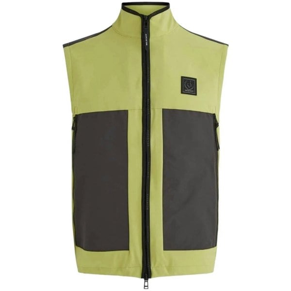 Belstaff Ratio Lime Green Gilet Jacket XS