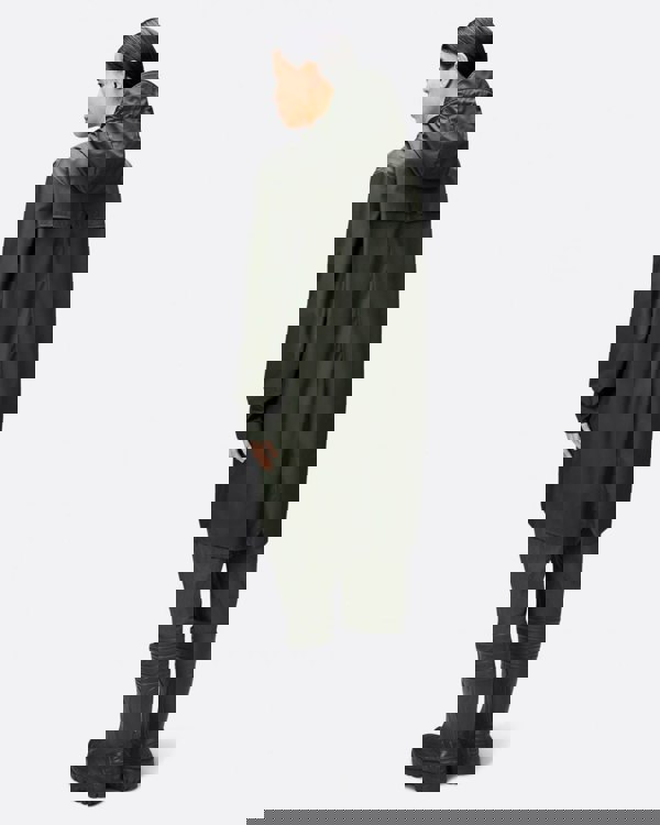 Rains Long Unisex Jacket - 03 Green