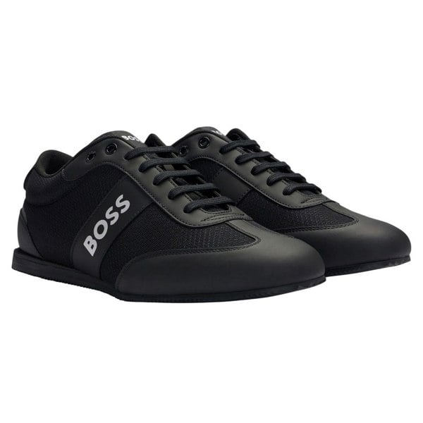 Boss Mens Rusham Trainers - Black