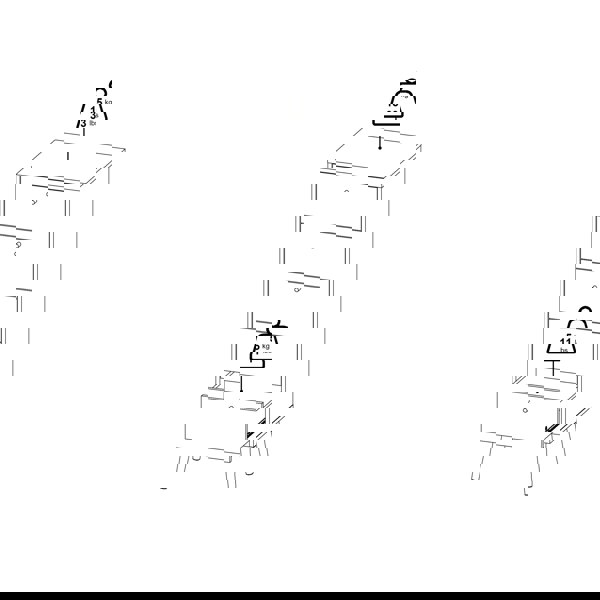 Furniture To Go Cumbria Chest 5 Drawers Dark Grey