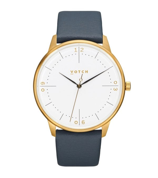 Votch Gold & Navy Watch | Aalto