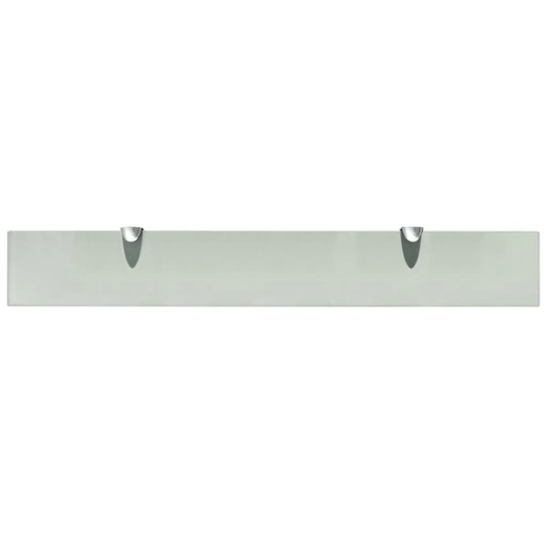 Berkfield Floating Shelf Glass 70x10 cm 8 mm