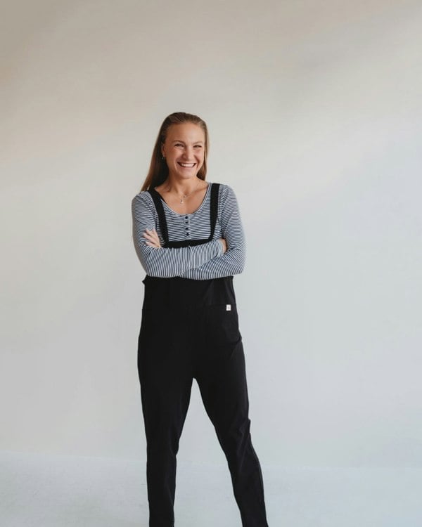 Lila Black Dungarees- image 3