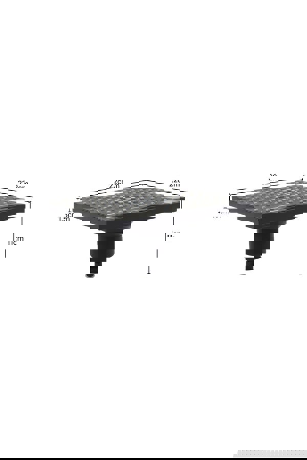 Living and Home Large Smart Sensor Rain Shower Head with Digital Display