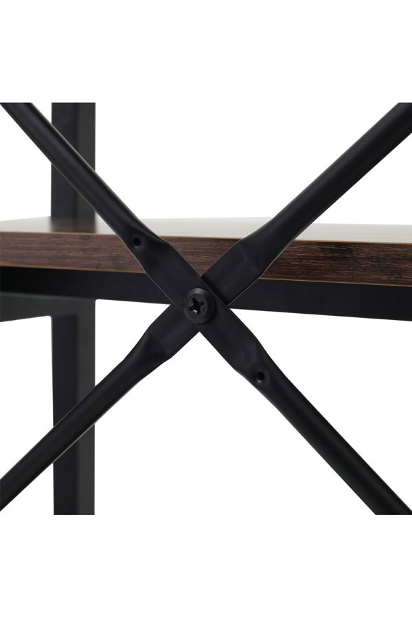 Living and Home 5 Tier Ladder Open Storage Bookcase