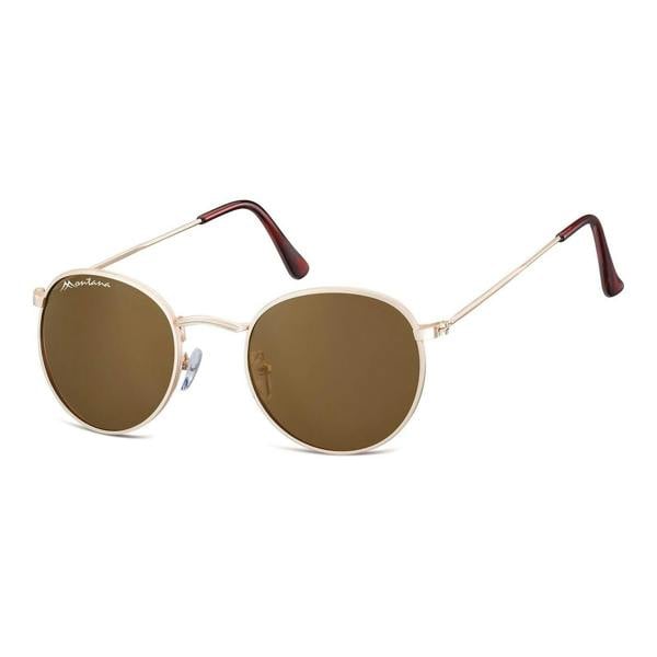 Montana Sunglasses S92 B Matte Gold Brown