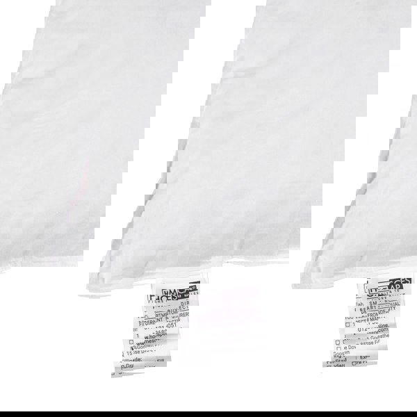 HOMESCAPES Goose Feather and Down Euro Square Pillow 65 x 65 cm