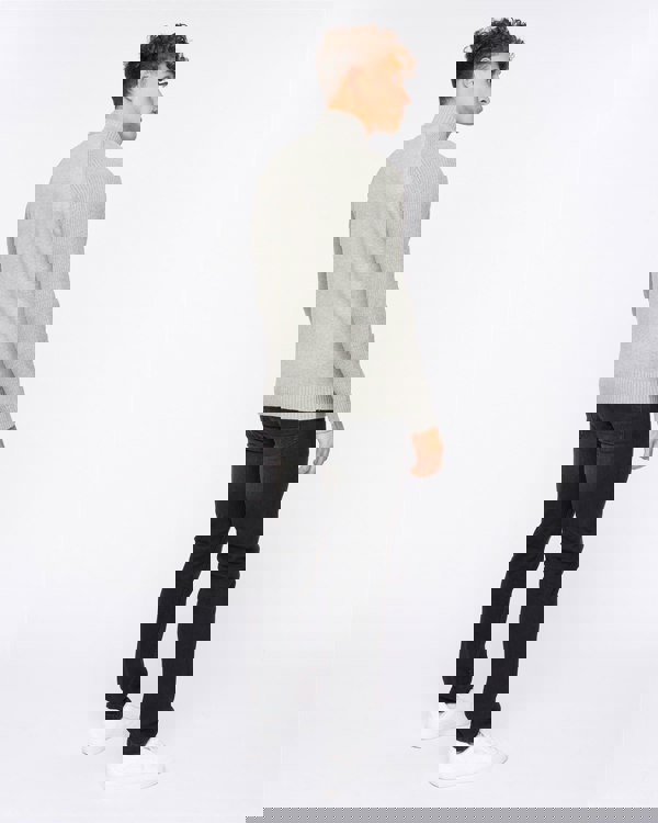Crosshatch Birchin Zip Thru Knit Grey