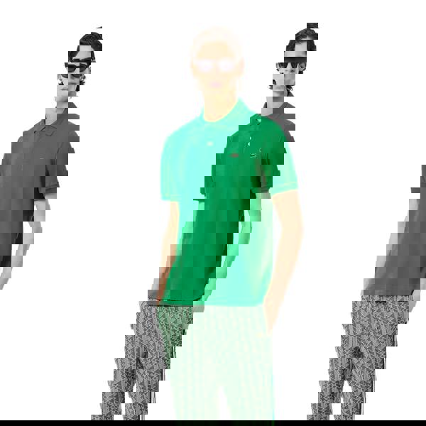 Lacoste Mens L.12.12 Light Polo Shirt - Green - 