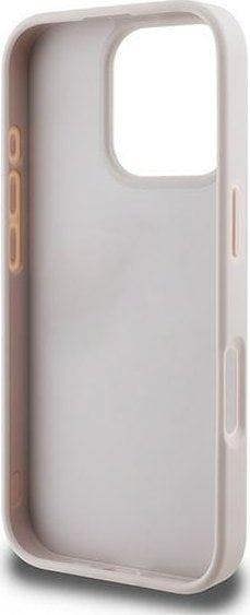 Guess 4G Bottom Stripe Case for iPhone 16 Pro Max 6.9" Pink - GUHCP16XG4GLPI