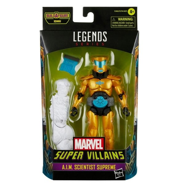 a.i.m scientist supreme super villains legends series hasbro f2802
