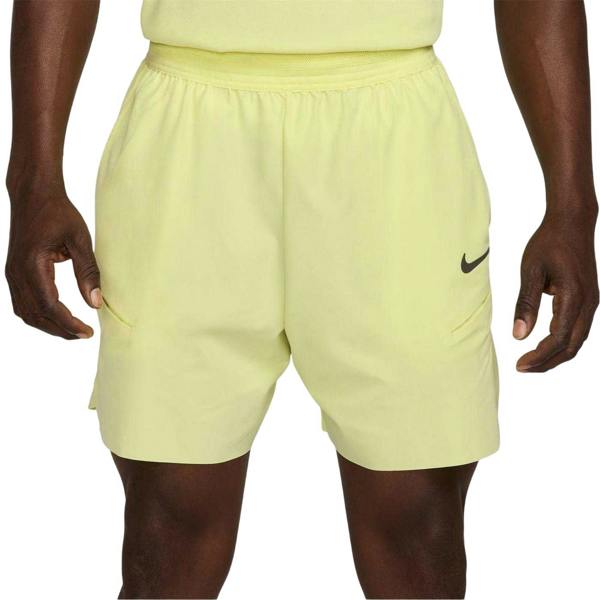 Nike Mens Advantage Tennis Shorts - Green/Ash - 