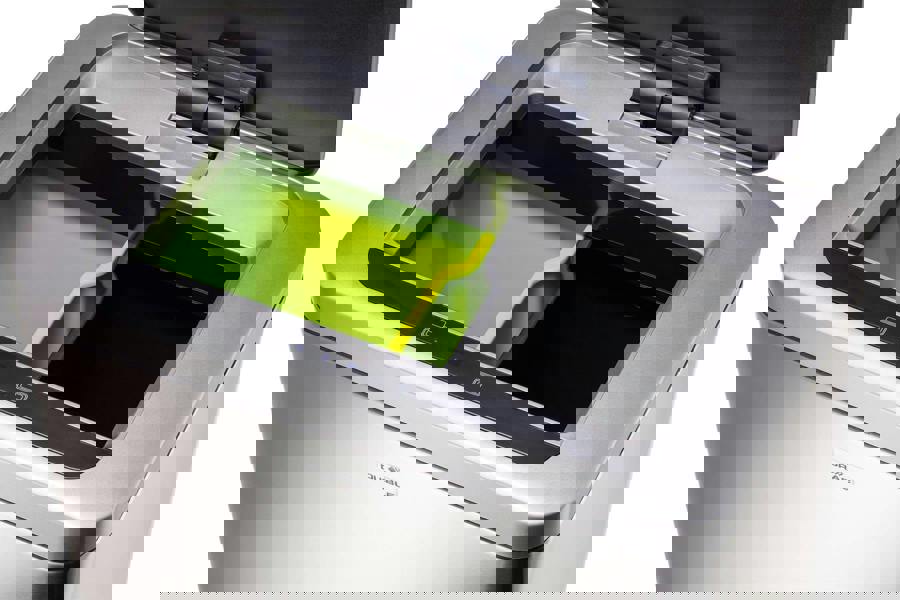 Durable DUO Motion Sensor Bin | Smart Automatic Steel Kitchen Waste Bin | 2x20L