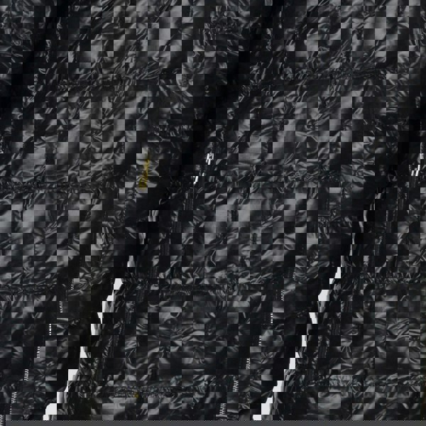 Dunhill eco-down padded jacket in a gloss black finish