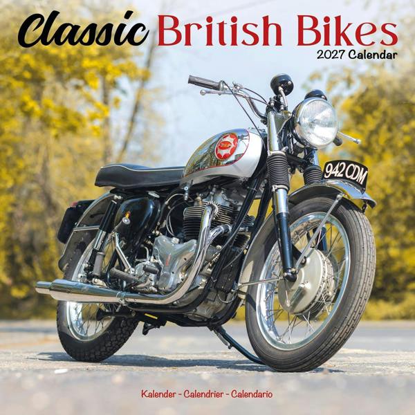 Classic British Bikes Calendar 2027
