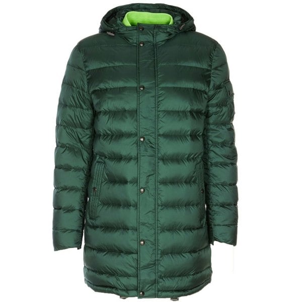 Belstaff Stadia Parka Down Filled Coat - Green