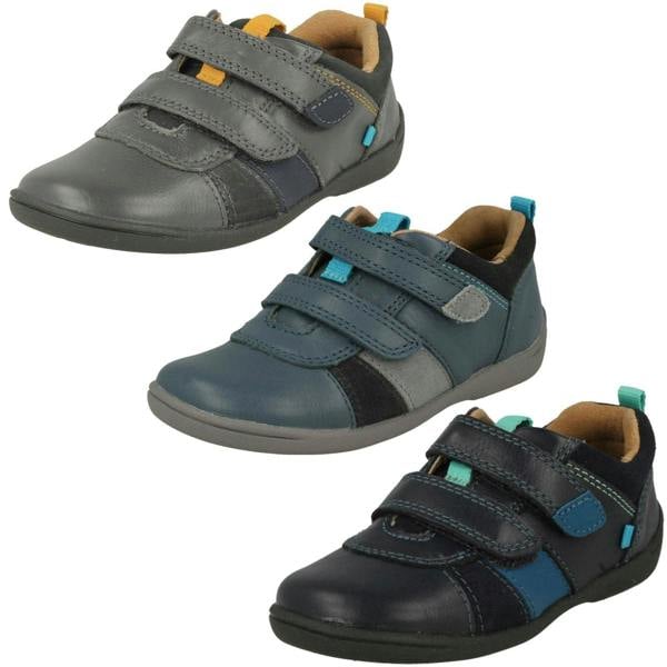Start-rite Boys Startrite Casual Hook and Loop Shoes Grip