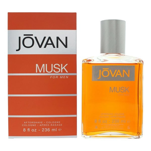 Jovan Musk Aftershave  236ml Splash for Him Aftershave - 236ml