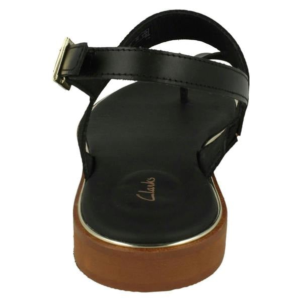Clarks Ladies Clarks Stylish Toe Post Sandals Ellis Opal