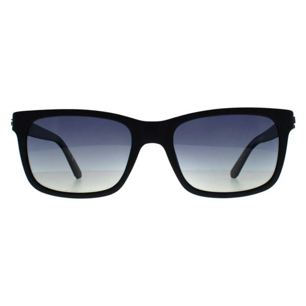 Guess Sunglasses GU00066 02D Matte Black Smoke Gradient Polarized