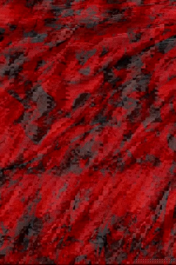 Floral Wrap High And Low Midaxi Dress - Red DR4369