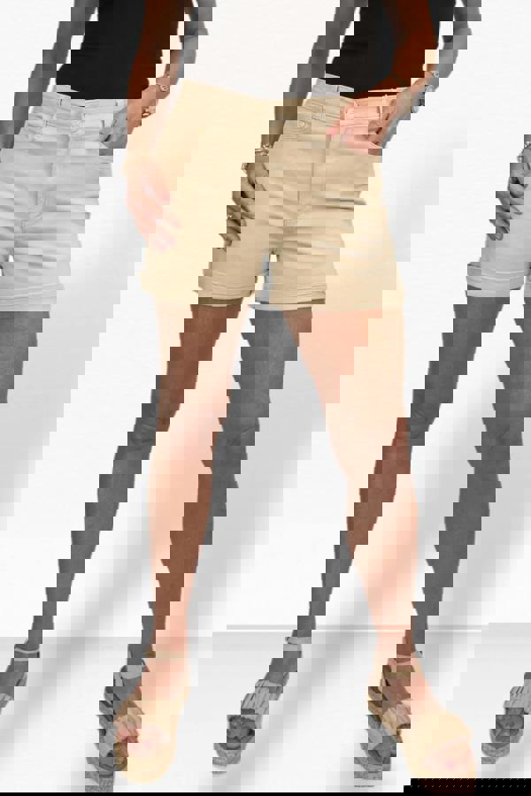 Paulo Due Women's Casual Turn Up Slim Fit Shorts