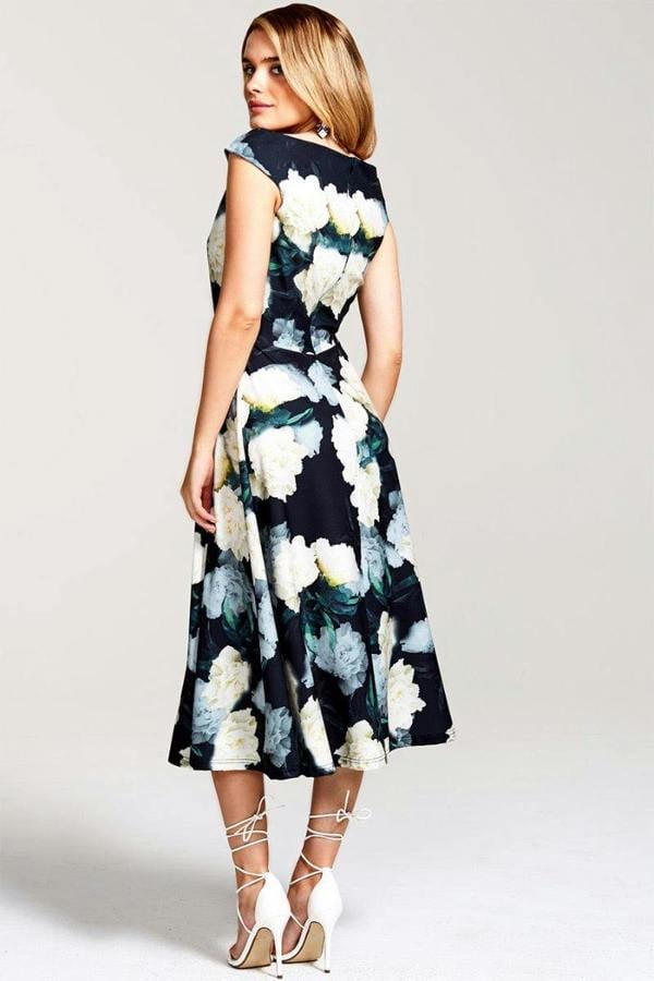 HotSquash Midi Length Tea Dress