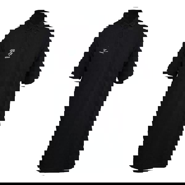 Umbro Mens Essential Polo Shirt - Black/White