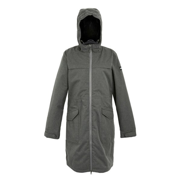 Regatta Women's Romine II Waterproof Jacket - Grey Sky Marl/Black