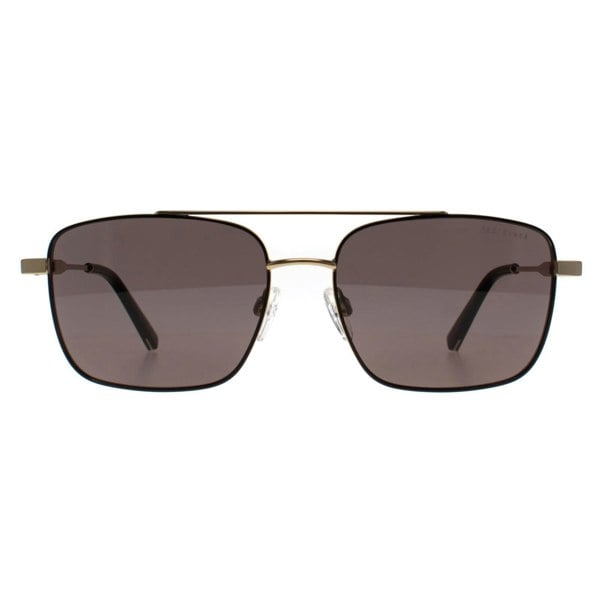 Ted Baker Sunglasses TB1720 Elijah 001 Matte Black Gold Grey