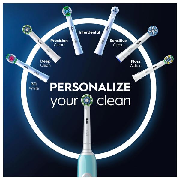 Oral-B Pro Series 1 Blue Electric Toothbrush, Designed By Braun