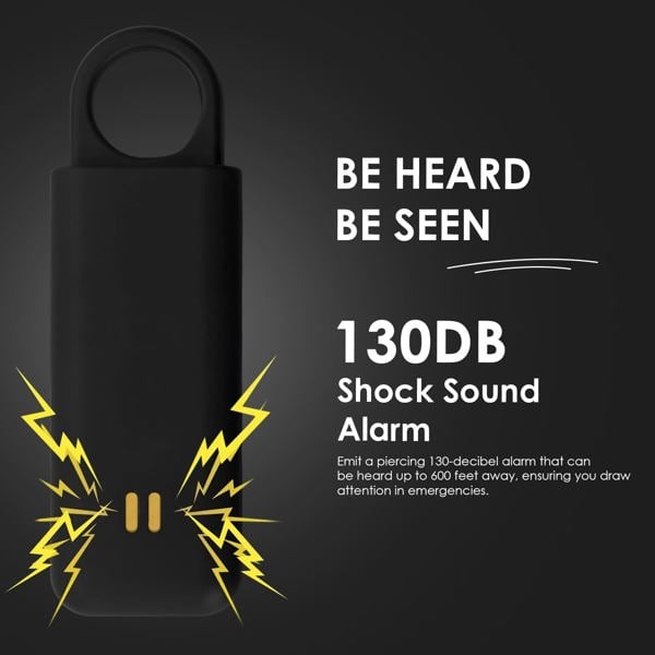 Noyzie LOCATE Rechargeable 130db GPS Tracker Personal Safety Alarm Siren