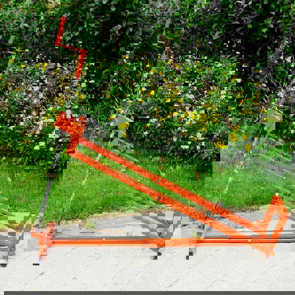 Gr8 Garden Lawn Ride on Mower Lifter Telescopic Jack for Garden Tractor Lift Ramp Max 400kg