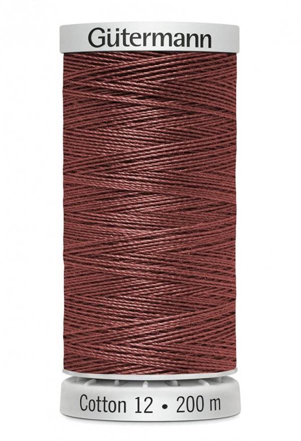 Gutermann No 12 Sulky Cotton Embroidery Thread 200m Cotton Thread Suitable For Embroidery