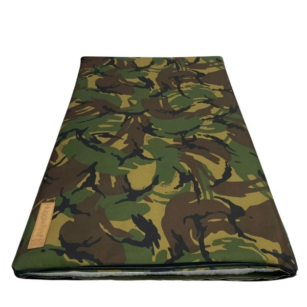 HugglePets Waterproof Dog Mat Cushion - Camo Green