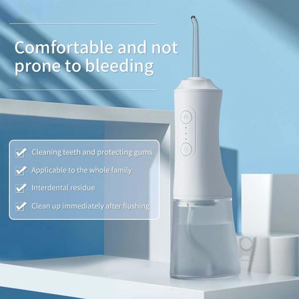 Dragodirect Dental Water Flosser with Tank & 4 Jet Tips Oral Irrigator