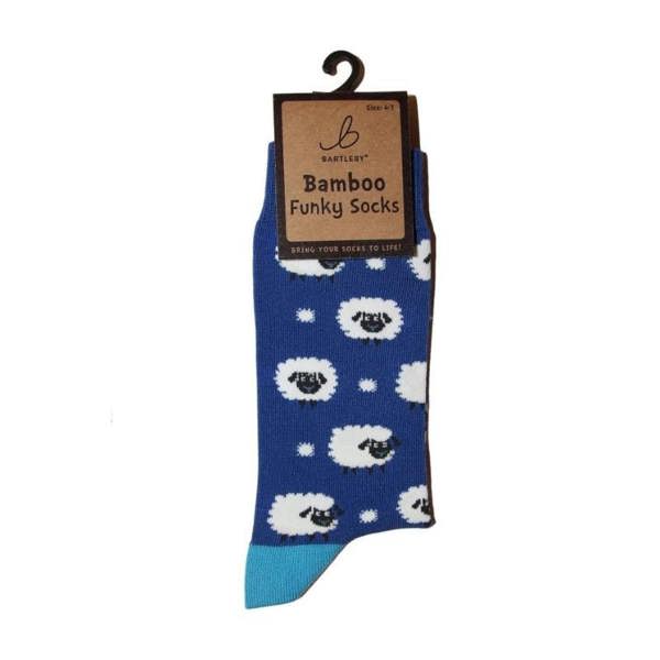 Bartleby Woolly Sheep Thermal Novelty Socks make a great gift for farmers and sheep enthusiasts