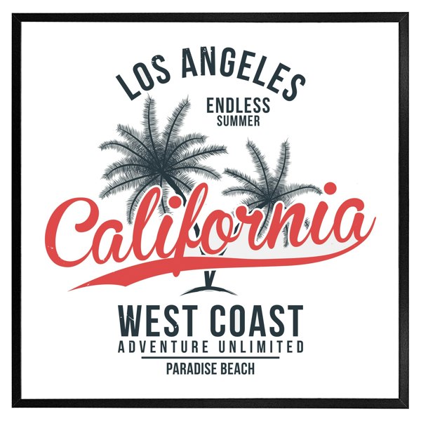 Benjamin Tate Design Cali west coast (Picture Frame)