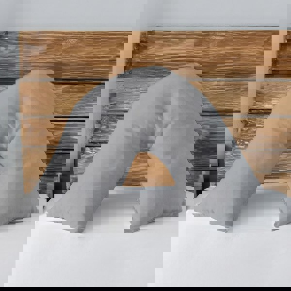 Snug City Microfibre Soft Touch V Shape Plain Dyed Pillowcase