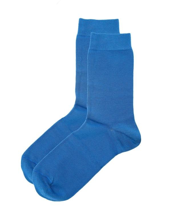 Mens Blue Dress Socks