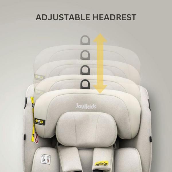 JoviKids Ranger  2 Car Seat - Milkstone