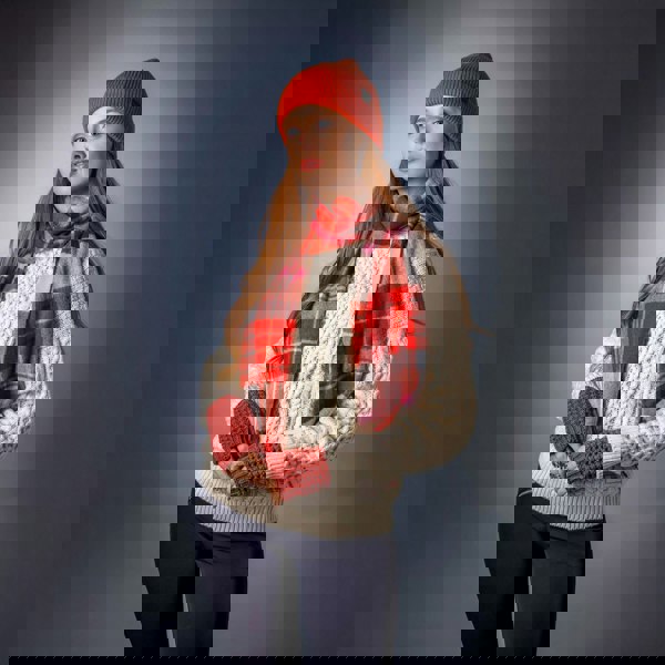 Heritage Traditions Pure Wool Check Scarf