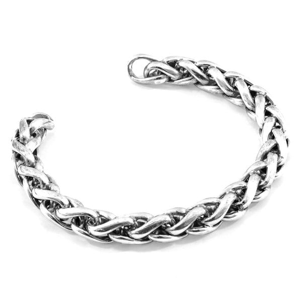 Anchor & Crew Staysail Sail Silver Chain Bangle