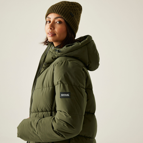 Regatta Womens Eloria Padded Jacket - Dark Khaki