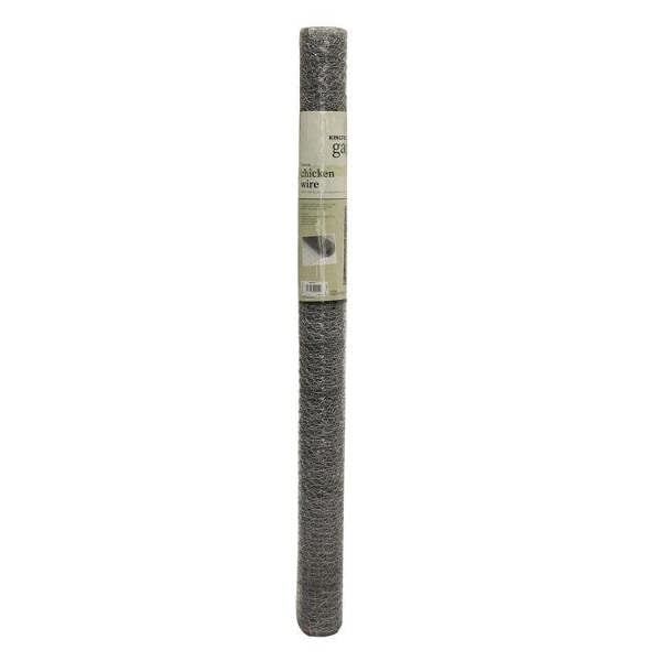 Kingfisher 13mm Chicken Wire 4m x 90cm - One Colour - 
