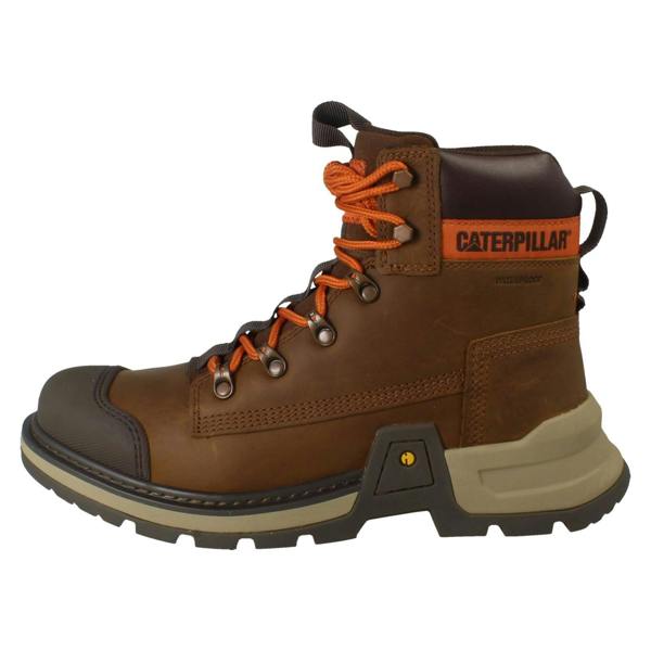 Caterpillar Mens CAT Leather Lace Up Waterproof Work Boots Colorado Expedition WP
