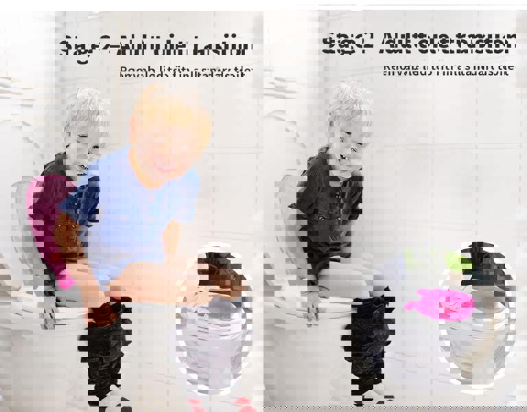 Dekko Kids Potty Seat Trainer Safety Toilet Training Toddler Children Non Slip