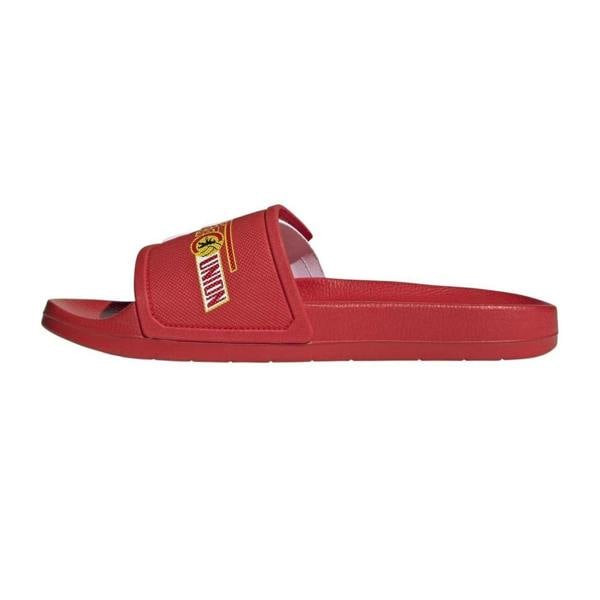 Adidas Unisex Adult Adilette Slides - Vivid Red/White - 