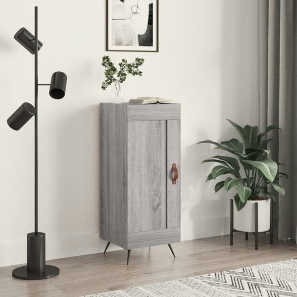 Berkfield Sideboard Grey Sonoma 34.5x34x90 cm Engineered Wood