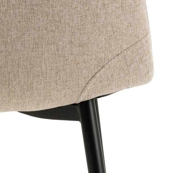Wyld Haus Set of 4 Havdrup Beige Upholstered Dining Chairs